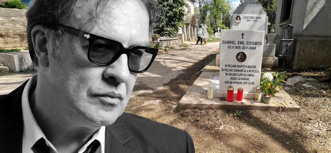 În cimitirul Bellu, familia artistului a amenajat un loc de reculegere: Foto: Blitz Click!