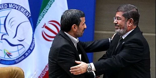 Preşedintele iranian şi preşedintele egiptean