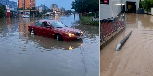 Inundatii in Deva foto ISU Hunedoara jpg