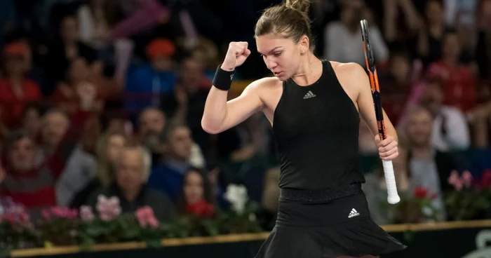 Simona Halep a reuşit să câştige şi are mâine un meci greu cu cealaltă câştigătoare a zilei, Garbine Muguruza.