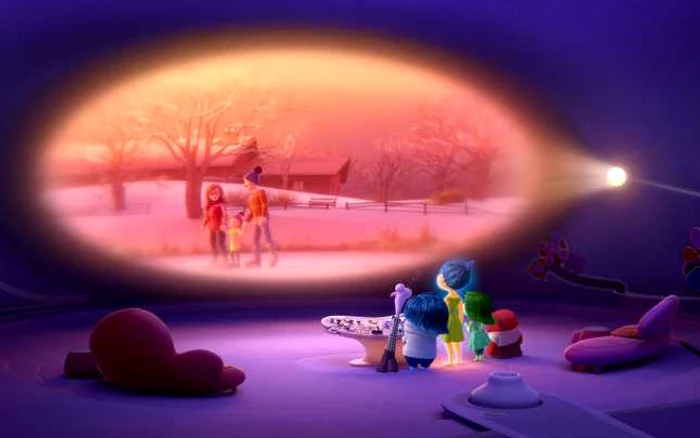Filmul „Inside Out/ Întors pe Dos“ va avea premiera în cinematografele din România pe 19 iunie FOTO Pixar Animation Studios