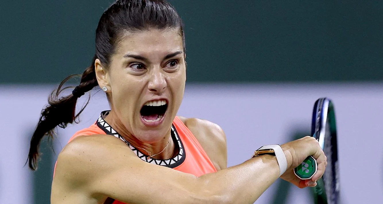 Sorana Cîrstea, nervi la Openul Italiei. Foto Getty images
