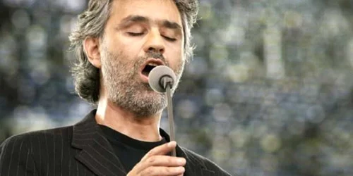 Andrea Bocelli va veni pentru prima oară în România