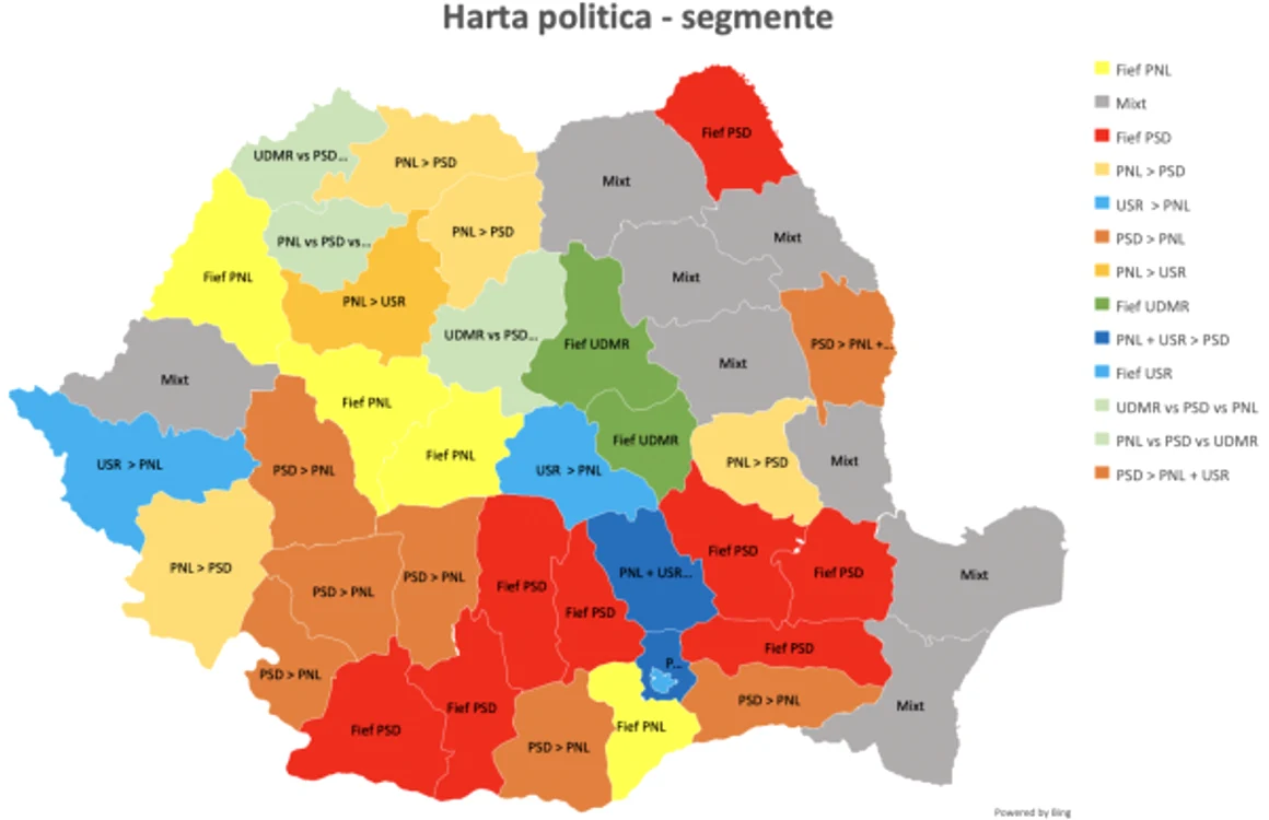harta alegeri parlamentare blog sultanescu analiza SNSPA