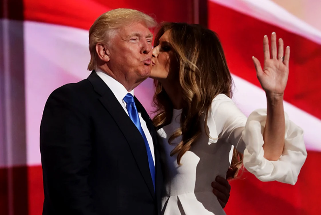 
    Melania apare mereu în fața lumii alături de soțul eiFoto: Getty  