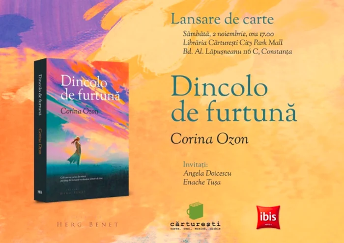 Lansare „Dincolo de furtună“ - Corina Ozon