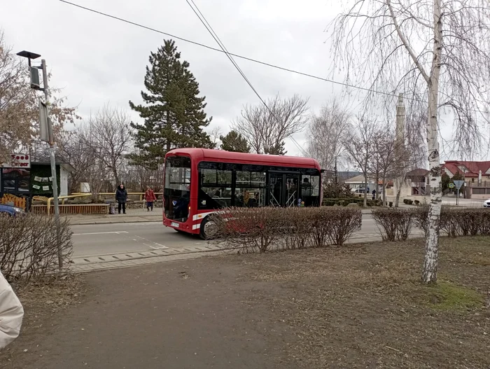 În Flămânzi se circulă cu autobuzele electrice FOTO Cosmin Zamfirache