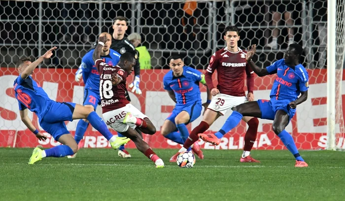 FCSB s-a impus în Giulești, după aproape un deceniu și jumătate (FOTO: Sportpictures)