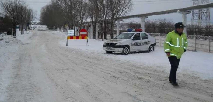 În tot judeţul ninge în continuare/foto: Arhiva