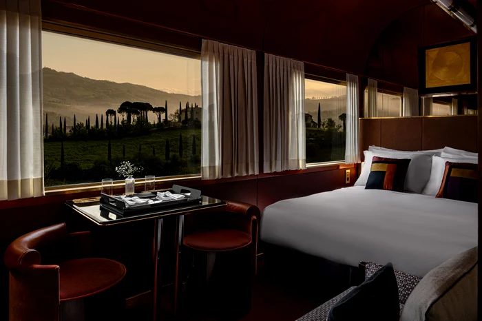 Trenul de lux “La Dolce Vita Orient Express” din Italia. Sursă foto: Orient-Express.com