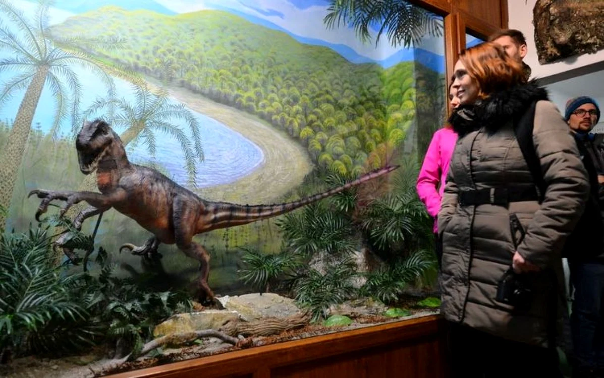 Dinozaur pitic. Sursa: Geoparcul Internațional UNESCO Țara Hațegului