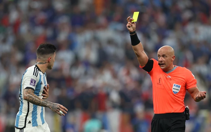 Arbitrul Marciniak spune că finala a fost un coșmar pentru el. Foto EPA EFE