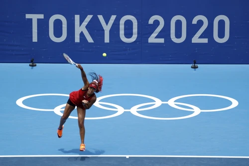 Naomi Osaka a făcut un meci slabFoto: EPA-EFE