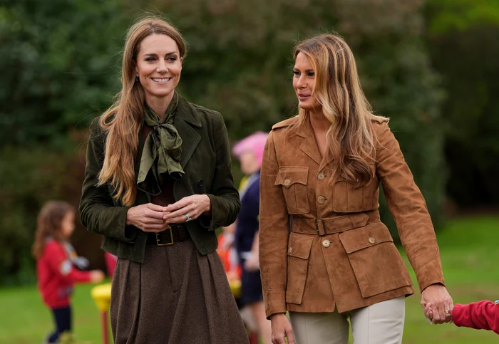 Kate Middleton si Melania Trump: Foto: Arhiva Click!