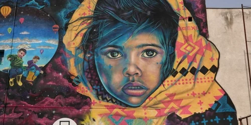 Picturi murale spectaculoase pe şcolile din Timişoara