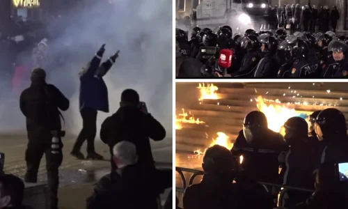 proteste in albania foto captura video apt png