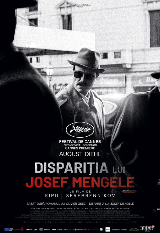 Afișul filmului „Dispariția lui Josef Mengele”