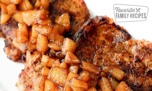 Reţetă de cotlete de porc cu pere jpeg