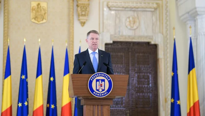 
    Klaus Iohannis anunţă consultări cu partidele pentru desemnarea unui nou premierFoto: Administrația Prezidențială  