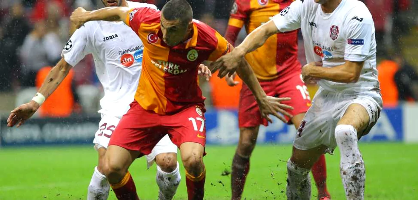 CFR Cluj a remizat în meciul cu Galatasaray, în deplasare. FOTO Mediafax