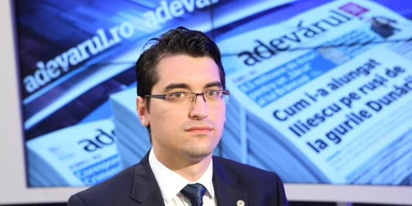Razvan Burleanu la Adevarul Live FOTO Marian Iliescu 