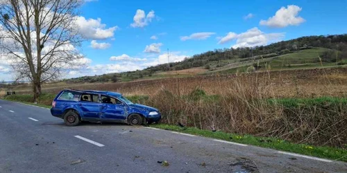 FOTO IPJ Sibiu masina avariata