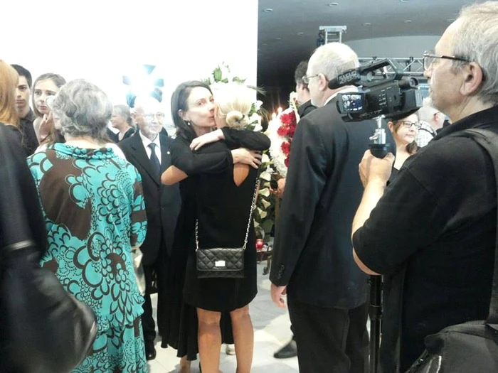 Fiica lui Radu Beligan, Lamia, este devastată de durere