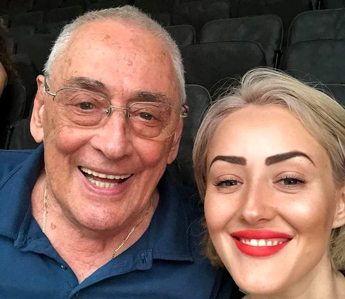 Horia Moculuescu și fiica sa, Nidia FOTO: Arhivă Adevărul