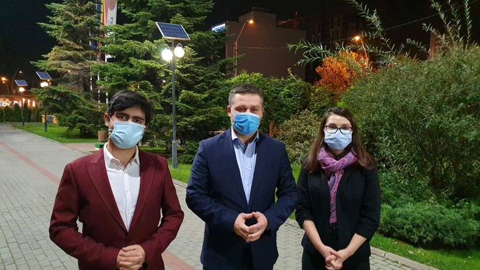 Ciprian Ciucu, alături de viceprimarii săi