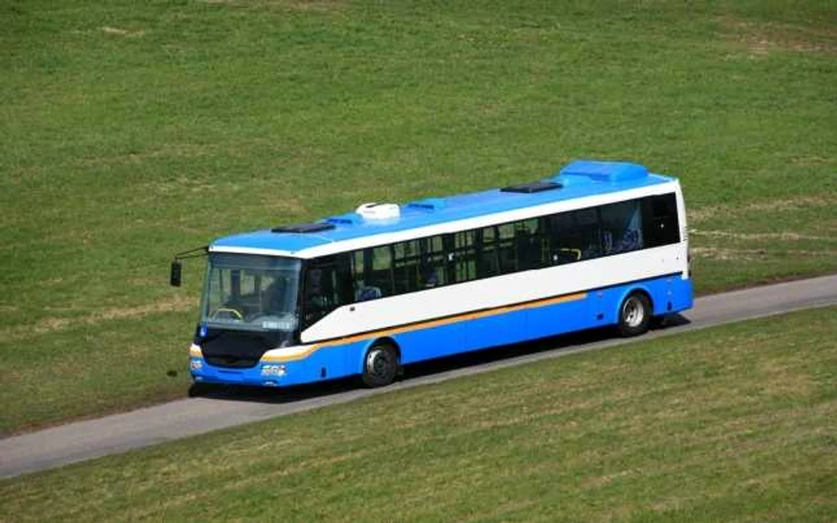 Autobuz de tipul celui care va circula la Alba Iulia