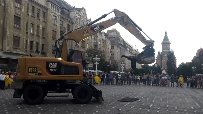 Timişoara în reconstrucţie - spectacol din Seszonul România-Franţa