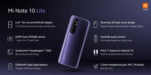 Xiaomi Mi Note 10 Lite