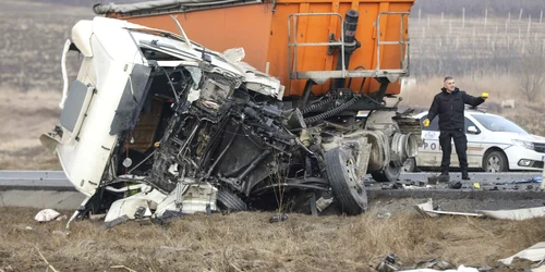 Accident în apropiere de Iaşi. FOTO Inquam Photos- Liviu Chirica