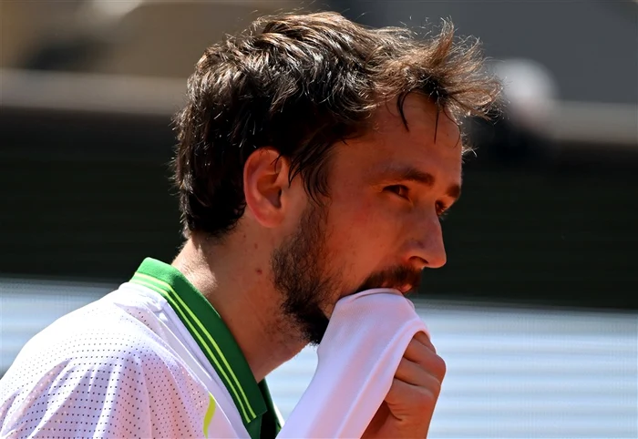 Daniil Medvedev pleacă de la Roland Garros Foto EPA EFE