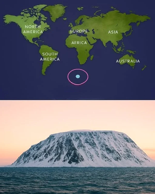 Insula Bouvet / FOTO: Atlas Geografic