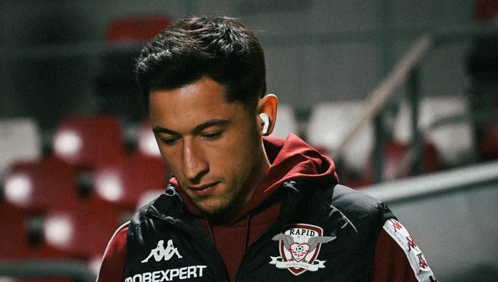 Olimpiu Moruțan a debutat cu o victorie la Rapid  FOTO Facebook FC Rapid