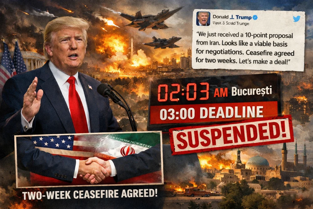 Amânare pentru ARMAGHEDON. Ce urmează după ce Trump a acceptat armistițiul cu Iranul