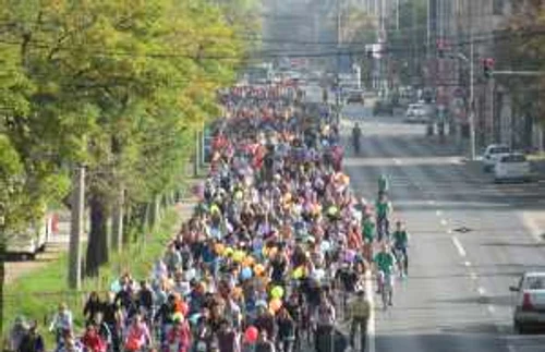 Pedalarea de toamnă la Timişoara 2014 FOTO Ştefan Both