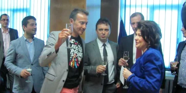 Radu Mazăre şi Rovana Plumb