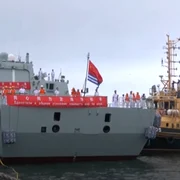 Navele chineze au sosit în Rusia pentru exerciţii comune Foto Captură video jpg