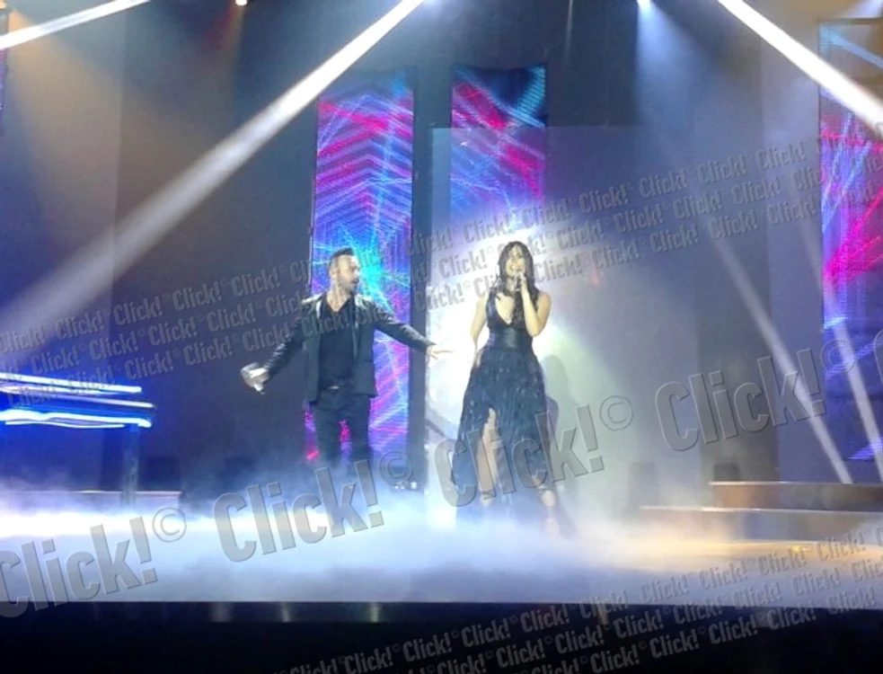 
    Ovi şi Paula Seling, la repetiţia generală pentru Eurovision (Foto: Tatiana Solomon)  