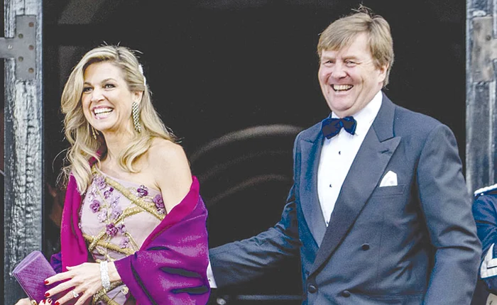 Regina, împreună cu regele Willem-Alexander, la un eveniment oficial