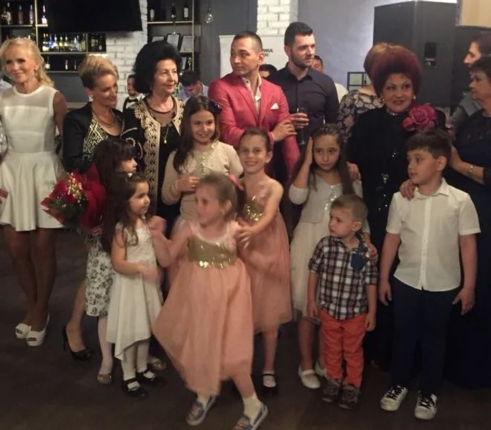 Elena Merişoreanu a fost foarte fericită la petrecereFoto: arhivă personală