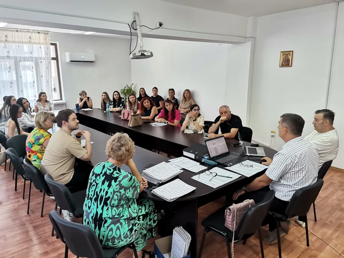 Repartizarea pe posturile titularizabile s-a desfășurat în 5 august 2026, la IȘJ Olt FOTO: A. Mitran