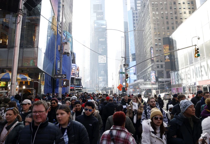 Mii de oameni sunt așteptați în Time Square, de Revelion (Foto: Profimedia)