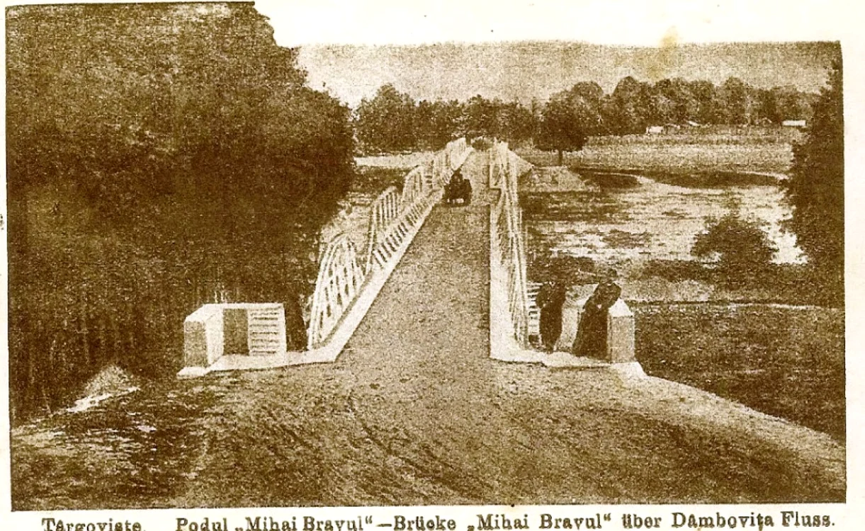 Podul Mihai Bravu. FOTO: okazii.ro - carte postala