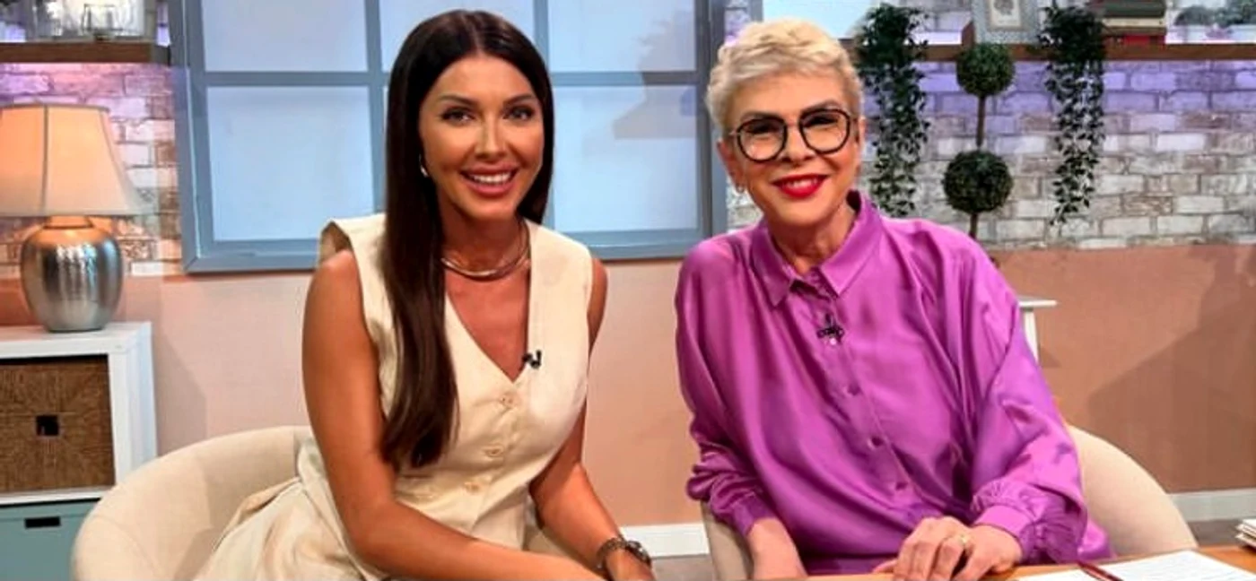 Ilinca Vandici și Teo Trandafir prezintă emisiunea Follow Us, la Kanal D foto: Instagram 