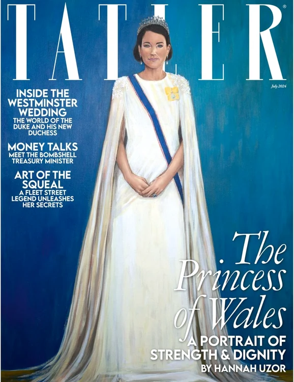 Kate Middleton pe coperta Tatler PNG