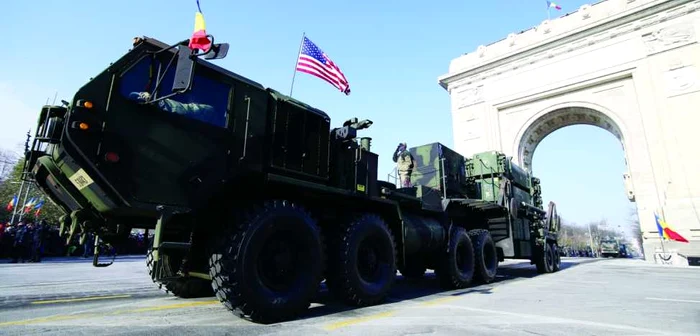 Militarii americani ne-au "împrumutat" un sistem Patriot pentru  Parada de 1 Decembrie FOTO Inquam Photos / George Calin