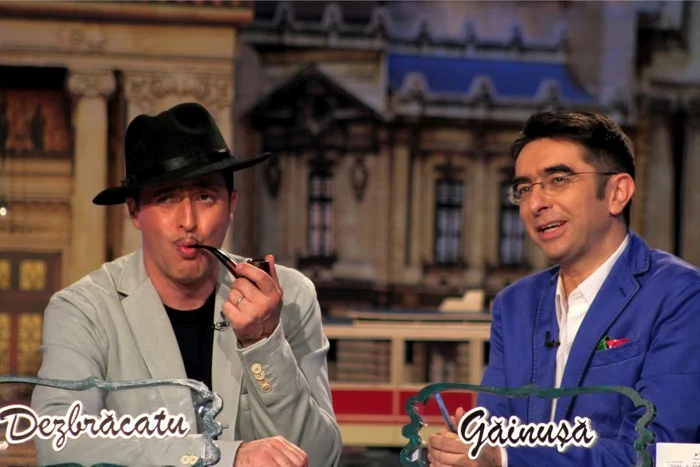 Codruţ Kegheş (în stânga) şi Mihai Găinuşă Foto: Prima TV